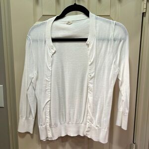 J Crew Women’s Sweater Size Medium White